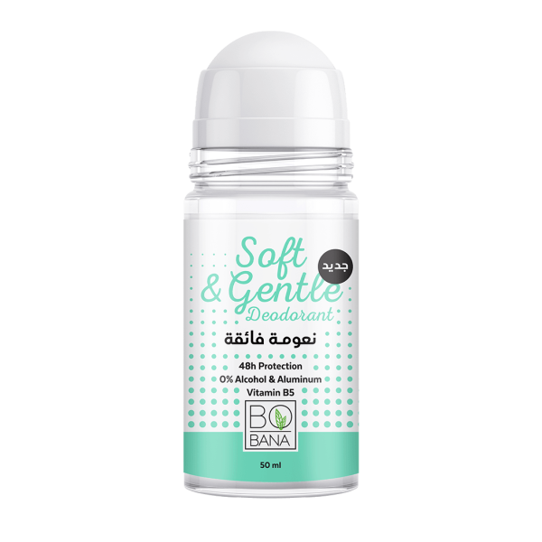 Bobana Roll-On Soft & Gentle, 50ml Hot on Sale