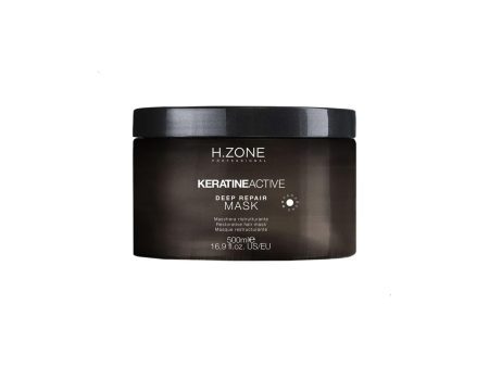 H Zone Deep repair mask keratin active 500 ml Fashion