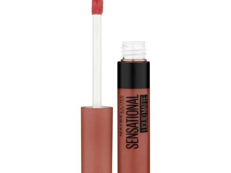 Maybelline Sensational Liquid Matte Lipstick 02 Strip it off Supply