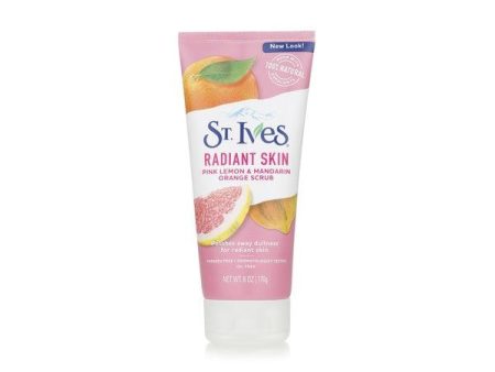 ST.IVES RADIANT SKIN PINK LEMON & MANDARIN ORANGE FACE SCRUB Hot on Sale