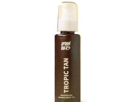 Urban Ducks Tropic Tan Nourishing shimmer body oil - Glow line 120 ML on Sale