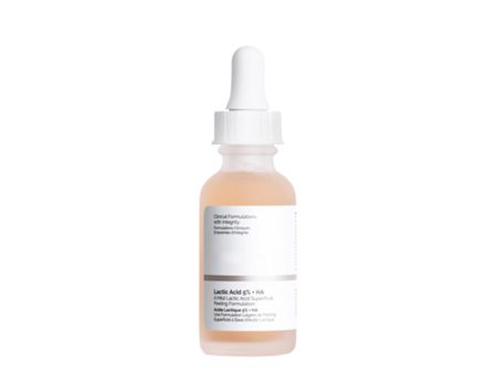 The Ordinary - Lactic Acid 5% + HA - 30 ml For Sale