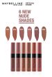 Maybelline Sensational Liquid Matte Lipstick 02 Strip it off Supply