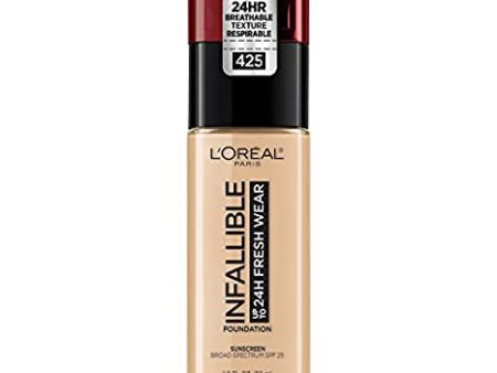 L Oreal Paris - 24 Hour Fresh Wear Foundation - 100 linen For Discount