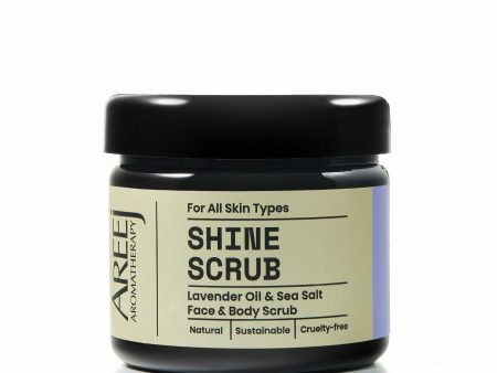 Areej Scrub Lavender Shine 250 gm Discount