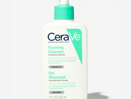 CeraVe Foaming Cleanser - Normal to Oily Skin 236ml Online Sale