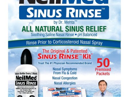 NeilMed Sinus Rinse Nasal Kit w  50 packets Cheap