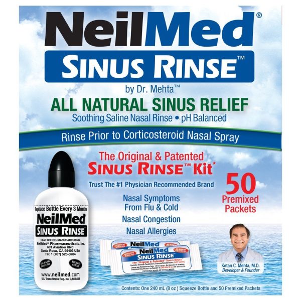 NeilMed Sinus Rinse Nasal Kit w  50 packets Cheap