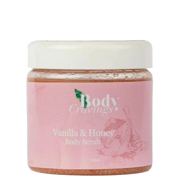 Body Cravings Vanilla coconut Body Scrub 250 ML Fashion