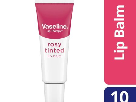 Vaseline Lip Therapy Rosy Tinted Lip Balm 10G Online now