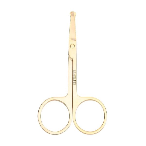 Hermania Nose Hair Trimming Scissors - Gold Supply