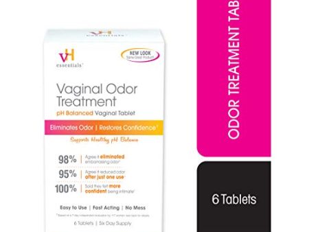 vH essentials pH Balanced Vaginal Odor Treatment Tablets For Sale