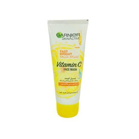 Garnier Fast Bright with Vitamin C Face Wash 100ml Supply