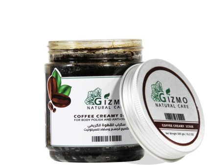 Gizmo Coffee scrub with shea butter and coconut oil  300 gm Online