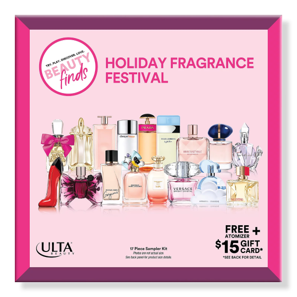 ULTA Holiday Fragrance Festival Kit – 17 Best Fragrances of this Year! Supply