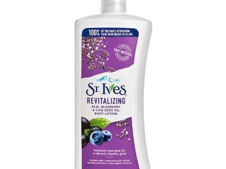 ST.IVES REVITALIZING ACAI BLUEBERRY & CHIA SEED OIL BODY LOTION 621 ML Fashion