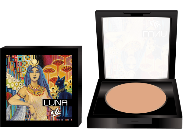 Luna 3D Compact Powder Luna 11 Gm No 608 Fashion