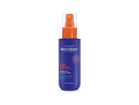 Beesline Blue HDPE bottle Kids Sunscreen LOTION SPF50 100ML on Sale