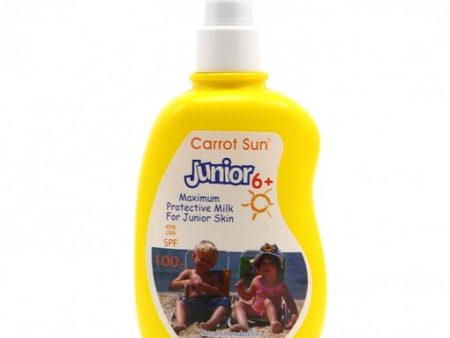 Carrot Sun Junior Maximum Protection Sensitive Skin 6+ 200 Ml For Cheap