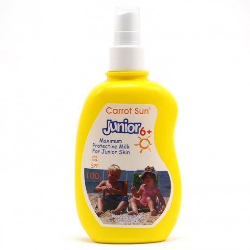 Carrot Sun Junior Maximum Protection Sensitive Skin 6+ 200 Ml For Cheap