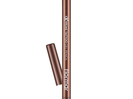 Flormar Extreme Tattoo Gel Pencil 01 Glitzy Brown Online Sale