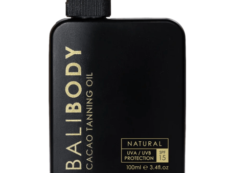 BaliBody Cacao Tanning Oil SPF15 Fashion