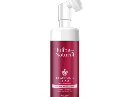 Tulips Natural Clarifying foam wash Online Sale