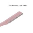 BB Eyebrow Razor 3 Pcs Pink Hot on Sale