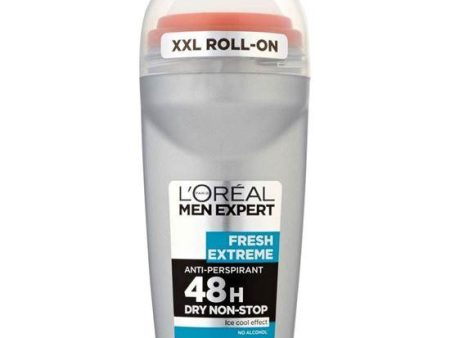 Loreal Men Expert  Fresh Extreme Roll-On Deodorant, 50 ml Discount