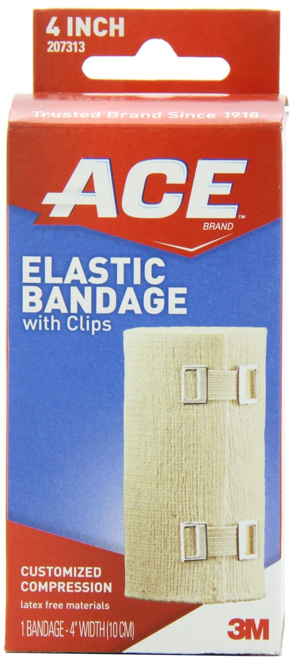 ACE Elastic Bandage With 4 Inches Clips For Discount