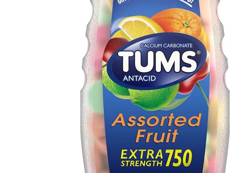 TUMS Extra Strength Antacid Tablets, Assorted Fruit- 330 count Fashion