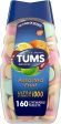 Tums Ultra Strength Heartburn relief Antacid Assorted Fruit flavor- 160 count Supply