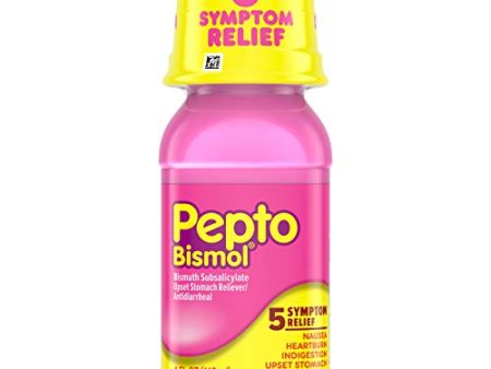 Pepto-Bismol Original Liquid 5 Symptom Relief Online