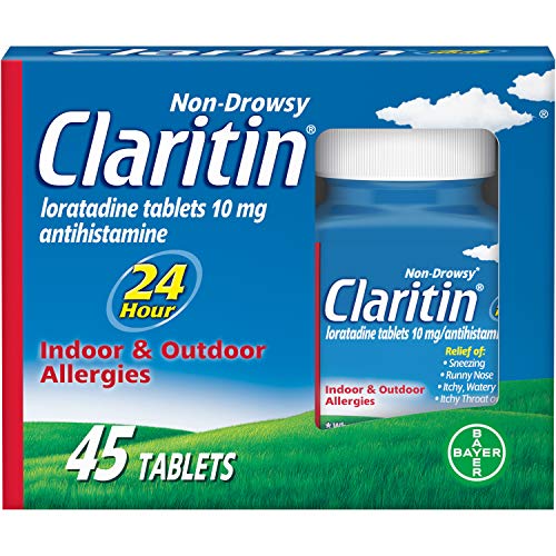 Claritin Allergy 24 Hour Tablets 45 Count For Discount