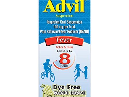 Advil Children’s Suspension Fever Reducer 100mg Online Sale