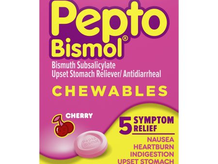 Pepto-Bismol Cherry Chewable Tablets- 30 count Online