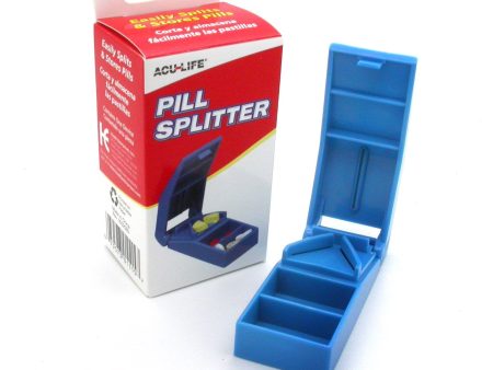 Acu-Life Pill Splitter With Pill Storage Cutter on Sale