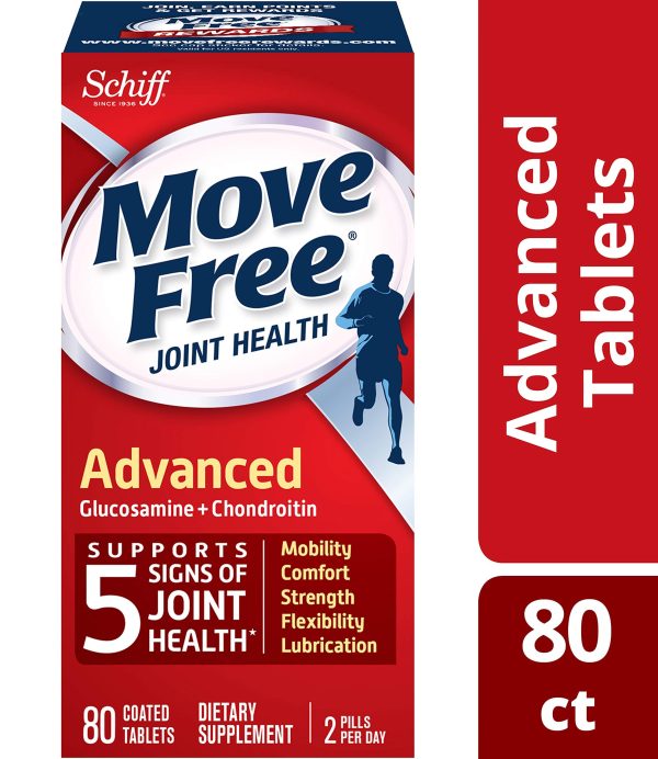 Move Free Triple Strength Glucosamine Chondroitin- 80 count For Sale