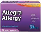 Allegra Allergy 45 Tablets 2 PACK Fashion