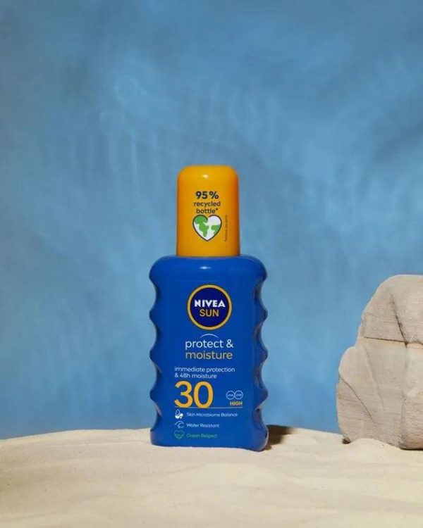 Nivea Sun SPF 30 High Protect & Moisture Sun Spray 200 ml Discount