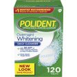 Polident Overnight Whitening Denture Cleanser Tablets- 120 count Online now