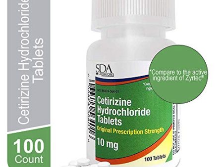 SDA Laboratories Allergy Medicine Tablets- 100 count Online