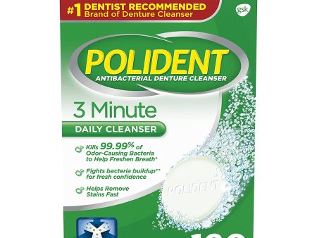 Polident Denture Cleaning Tablets- 120 count For Cheap