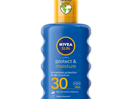 Nivea Sun SPF 30 High Protect & Moisture Sun Spray 200 ml Discount