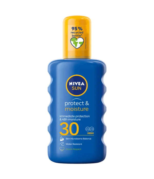 Nivea Sun SPF 30 High Protect & Moisture Sun Spray 200 ml Discount