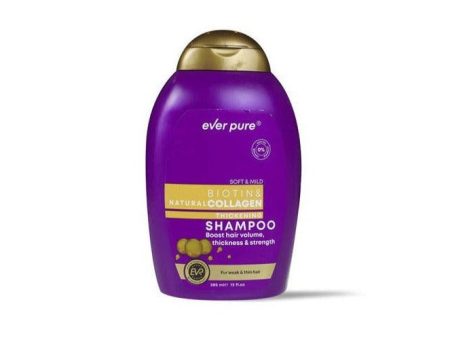 Ever Pure Biotin & Collagen Shampoo Thick & Full - 385ml Online