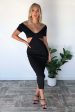 Jenner Maxi Dress - Black Cheap