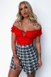 Frenchie crop - Red Online Hot Sale