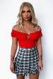 Frenchie crop - Red Online Hot Sale