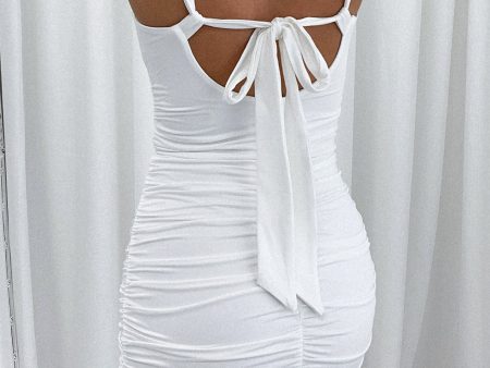 Autum Dress - White Fashion